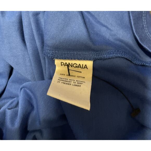 Pangaia Women's M Blue Long Sleeve Hoodie Organic Cotton Lightweight T-Shirt NWT - Picture 4 of 4